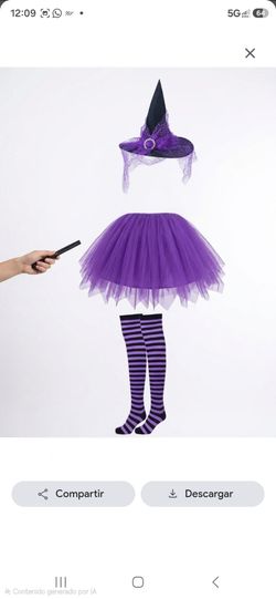 Girl Witch Costume Halloween Costume Witch Costume for Kids