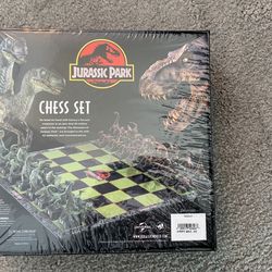 Jurassic Park Chess Set at