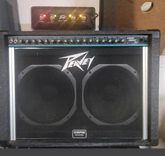 Peavey  Stereo Chorus 212 Amp
Firefly FFLX  Guitar