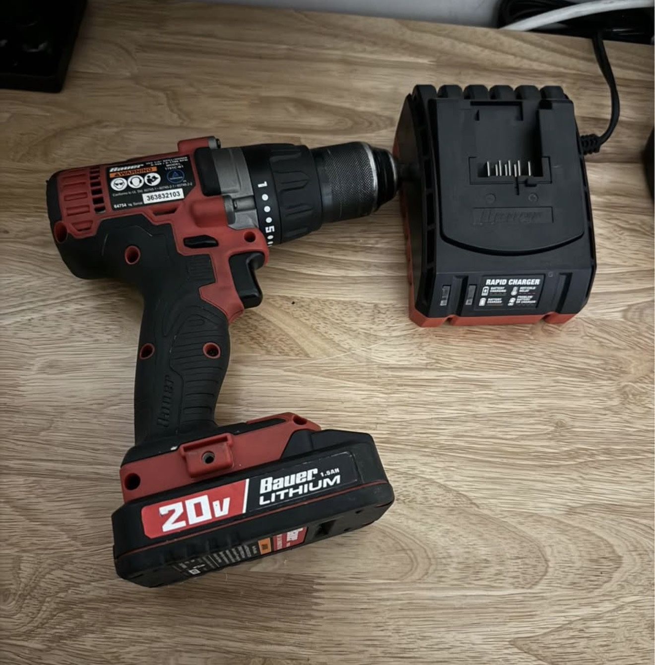 20V 1/2” Cordless Drill Kit