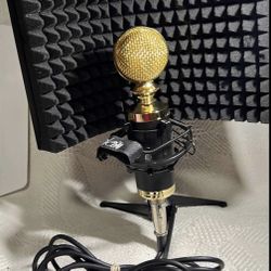 ROCKVILLE RCM02 MICROPHONE WITH TRIPOD STAND FOAM EXECELLET CONDITION 