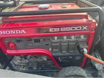 Honda EB 6500X quiet generator