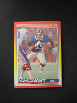 Cornelius Bennett Bills Football Card