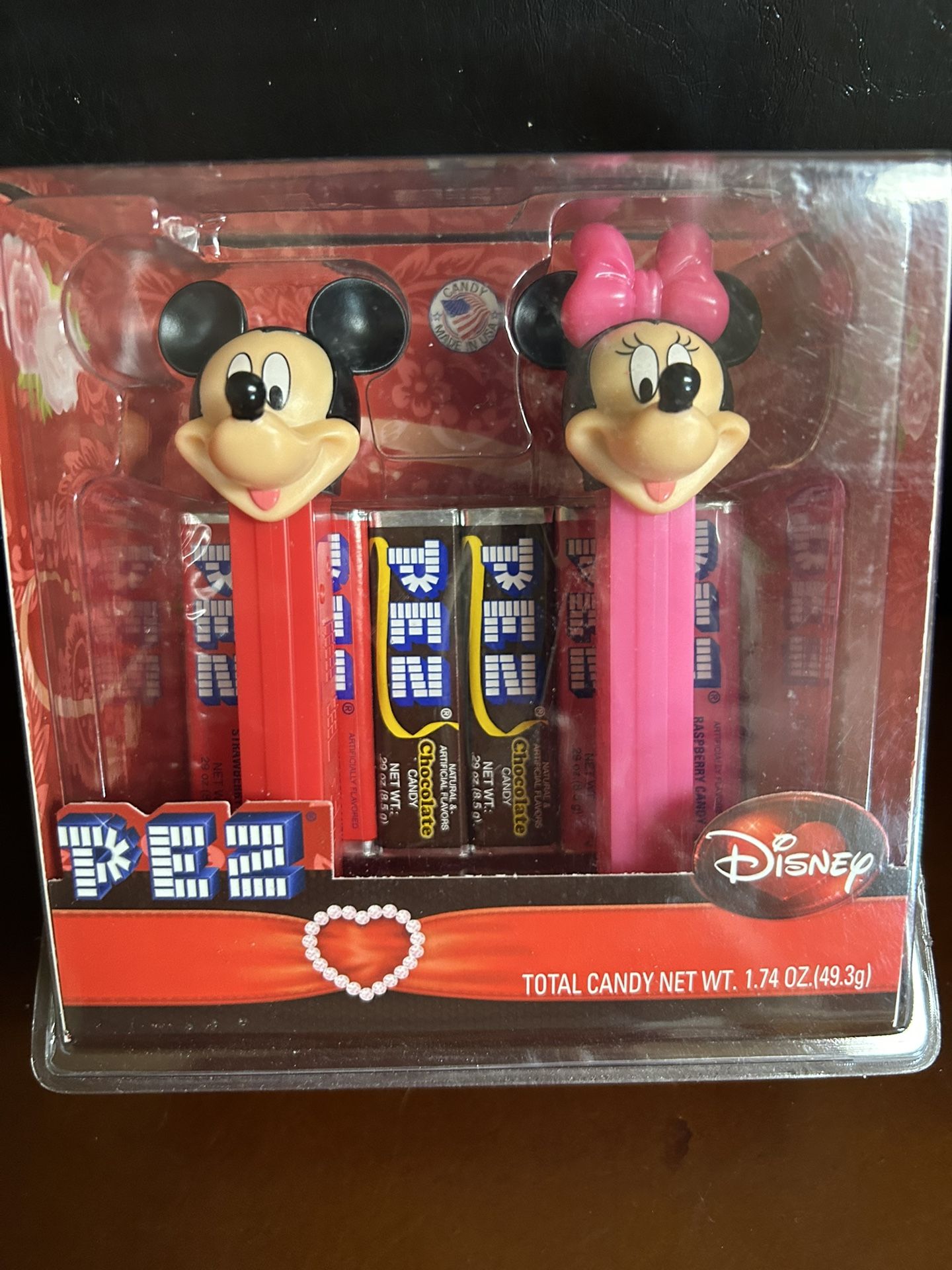 Disney Mickey & Minnie PEZ Dispenser Set