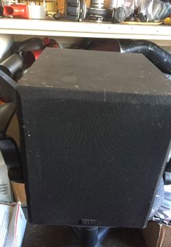 KLH ASW8-100B 100 Watt 8” Home Theater Powered Subwoofer