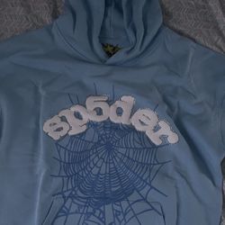 Blue Sp5der Hoodie