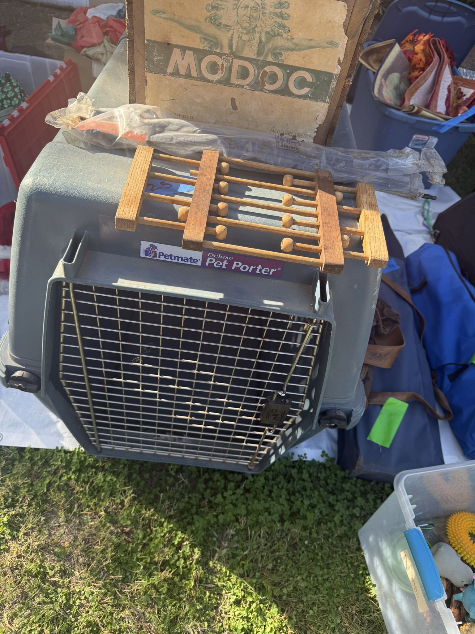 FREE Dog Crate Pick Up Estate Sale Left Over Items
