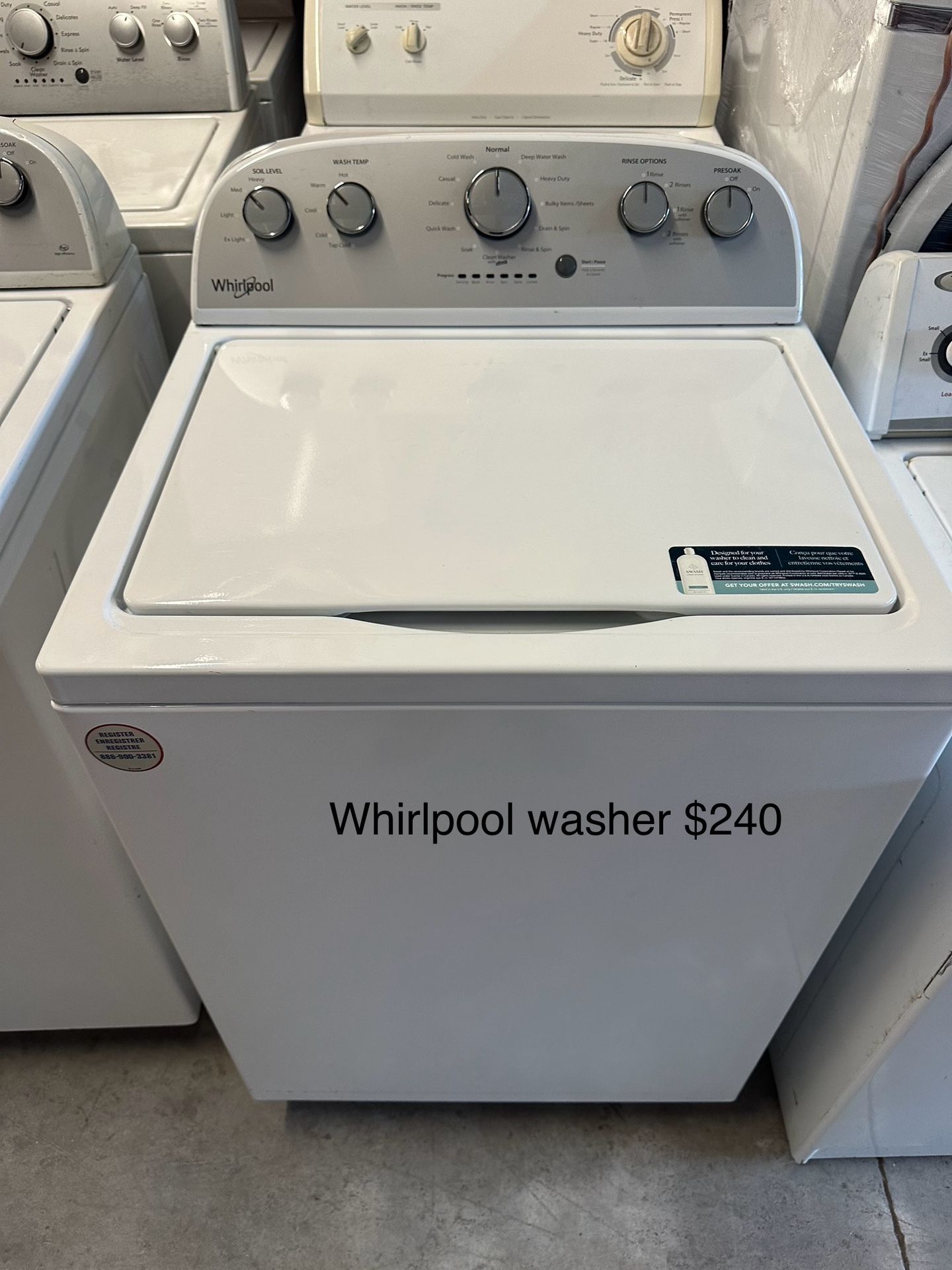 Whirlpool Washer 