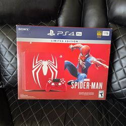 Playstation 4 pro spiderman edition