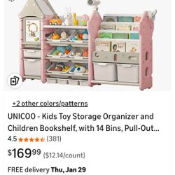 3 Toy Storage // Bookshelves 