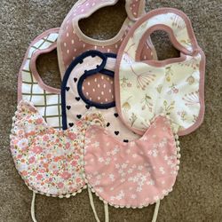 Baby Girl Bibs