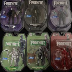 Fortnite Solo Figures Bundle of 6
