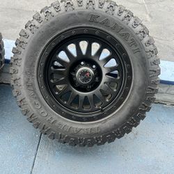 17 INCH. WHEELS AND TIRES 6x139