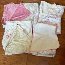 Baby Girl Blankets Waterproof Diaper Changing Pad