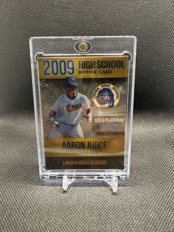 Aaron Judge Linden High School Card