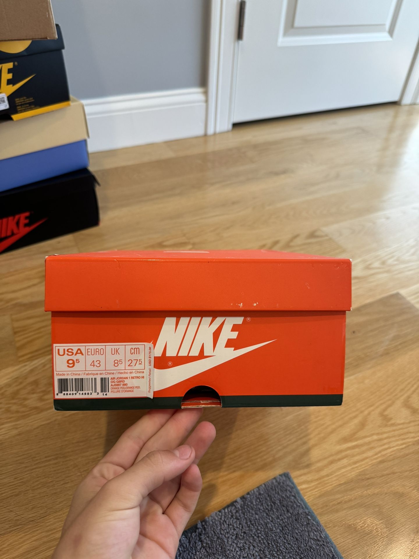 Jordan 1 ‘Orange peel’