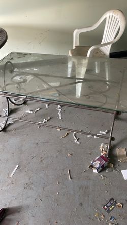 Glass table