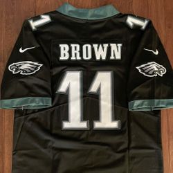 Philadelphia Eagles AJ Brown #11 Black