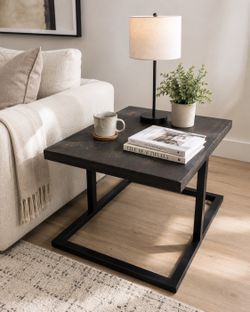 Modern Industrial Side Table