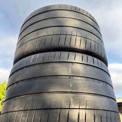 345 25 21 Michelin Pilot sport 4s 345/25/21 used tires 345/25R21