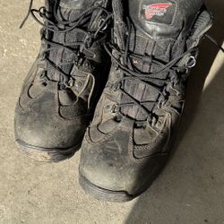 Size 14 RedWing Steel Toe Work Boots