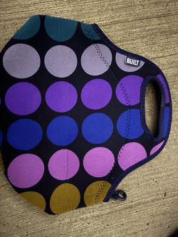 BUILT Gourmet Getaway Soft Neoprene Lunch Tote, Lightweight