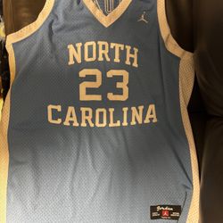 MJ UNC 82 NATIONAL CHAMP JERSEY