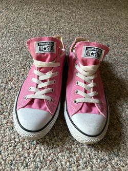 Pink Converse (W Size9) Like New Condition