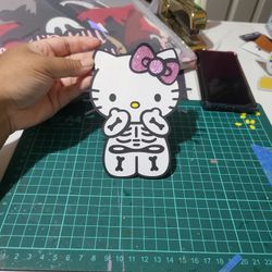 Hello Kitty Skeleton 