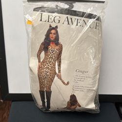 Cougar Costume Xs