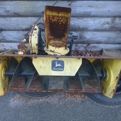 John Deere 37a snowblower