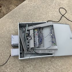 Commercial Electrical Pane W/ Some Accessories