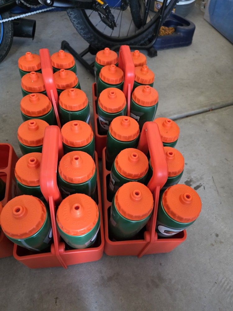4 Sets Of Gaterade Water Bottles