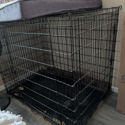 Double Door Dog Crate 