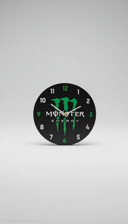 Power Up Your Space! | Monster Energy Wall Clock