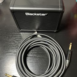 Blackstar Amp Model Fly 3, Two Guitar Cables 