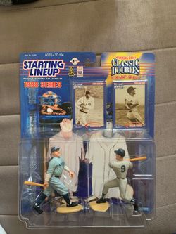Starting Lineup 1998 Classic Doubles -- New York Yankees Babe Ruth & Roger Maris