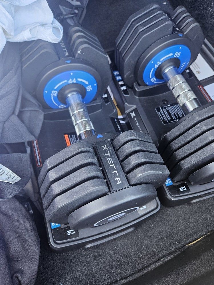 XTERRA Brand.Adjustable Weight Dumbell Set