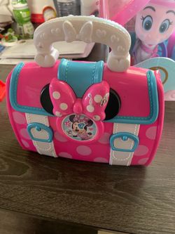 Minnie mouse bow-care doctor bag