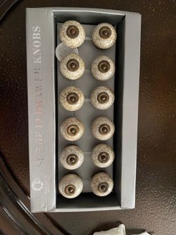 Drawer knobs set of 12 brand new