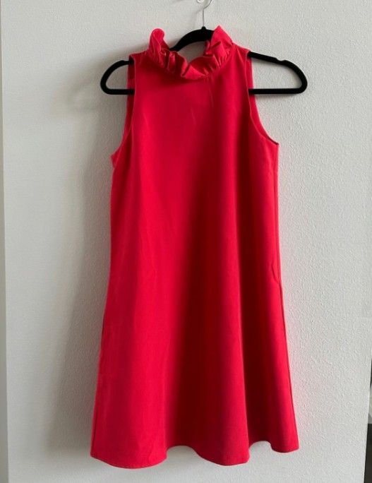 Tuckernuck Poppy Red Blythe Dress Size XS
