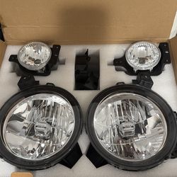 Oem 2025 jeep wrangler headlights and fogs