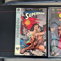 Old Superman Books One Signed