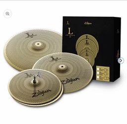 Zildjian Cymbals L80 LOW VOLUME CYMBAL PACK - 14/16/18"