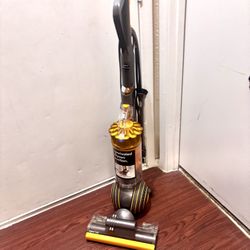 Slightly  Used Dyson Ball Multi Floor 2 Upright Vacuum Yellow Like New 