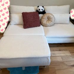 White IKEA soderhamn sofa cover（not ikea brand）