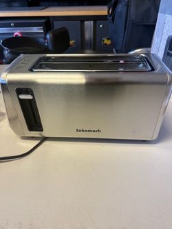 Sakamosh Stainless Steel 4-Slice Toaster