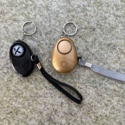 Alarm Keychains Set Of 2