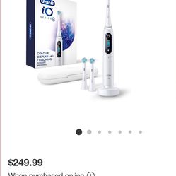 REDUCED! Oral-B  IO Rechargeable Toothbrush Bluetooth 