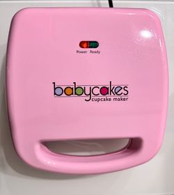 Babycakes Mini Cupcake Maker (Pink) - Like New with Original Box!